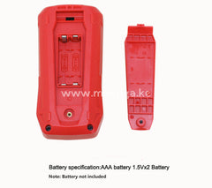 Uni-T Auto Ranging Digital Multimeter Ut123 Home Measuring Tools 4000 Counts Volt Meter For Ac/Dc