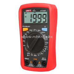 Ut33D + Auto Range Digital Multimeter Palm Size Ac And Dc Voltmeter Resistance Ammeter Capacity