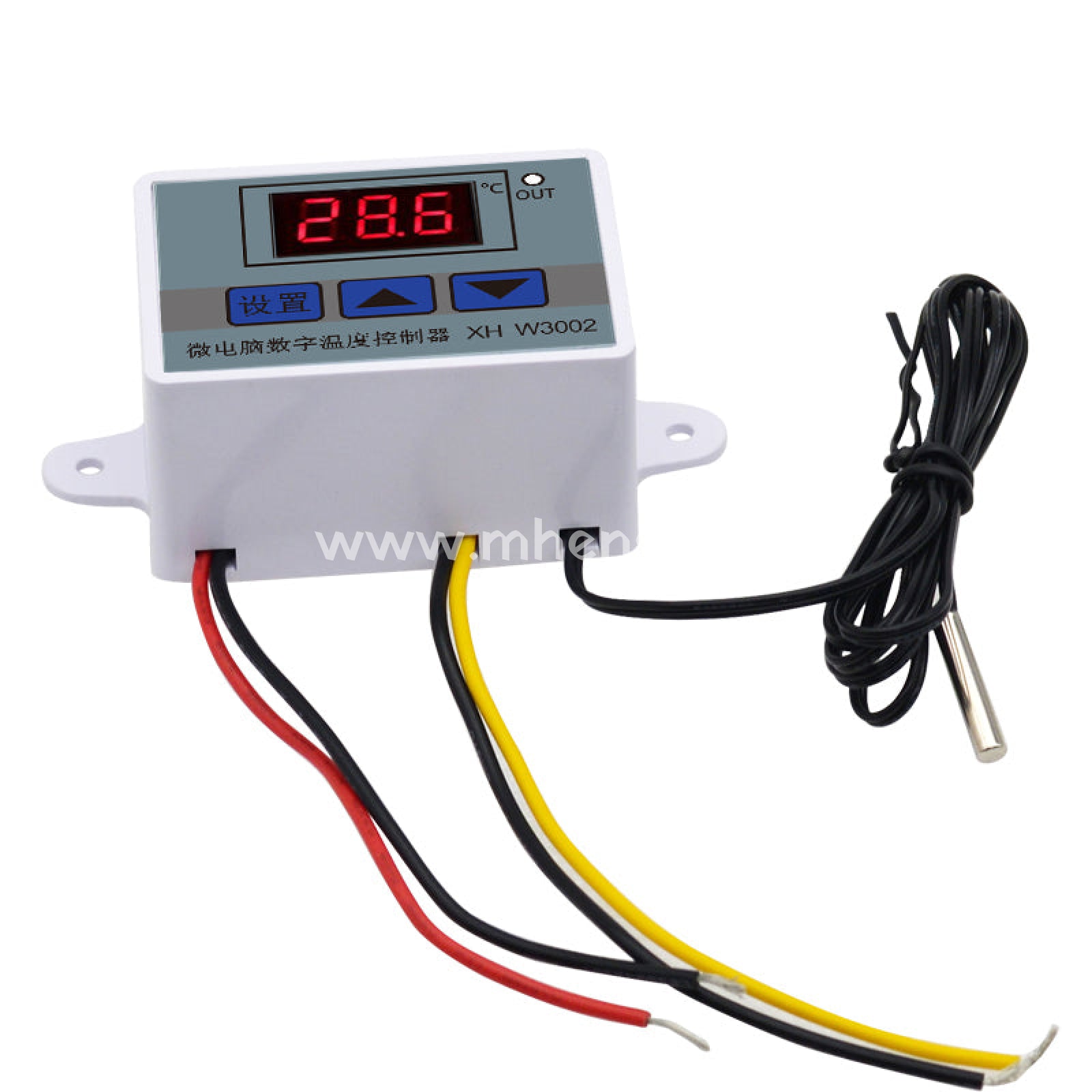 Xh-W3002 Dc 24V 10A Microcomputer Digital Temperature Controller Display Thermostat Control Switch