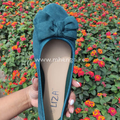 Bow Round Toe Women Ladies Shoes Flat Shoe Shoes