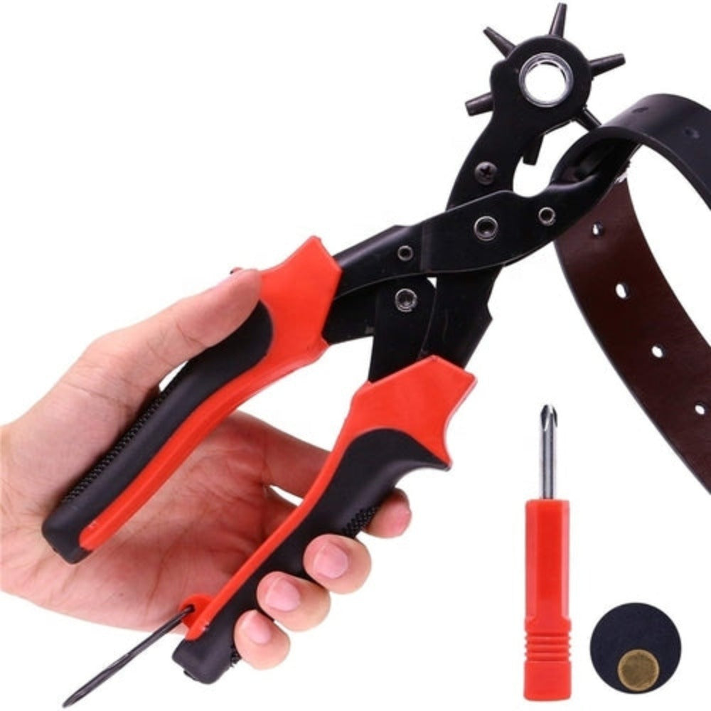 Leathercraft Punching for Leather Hole Punch for Belts Stitching Plier Perforator Eyelet Piercer Leather Craft Tools Pliers